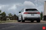 Audi Q8 55 TFSI Quattro on Vossen Wheels (HF-3) 2019 года